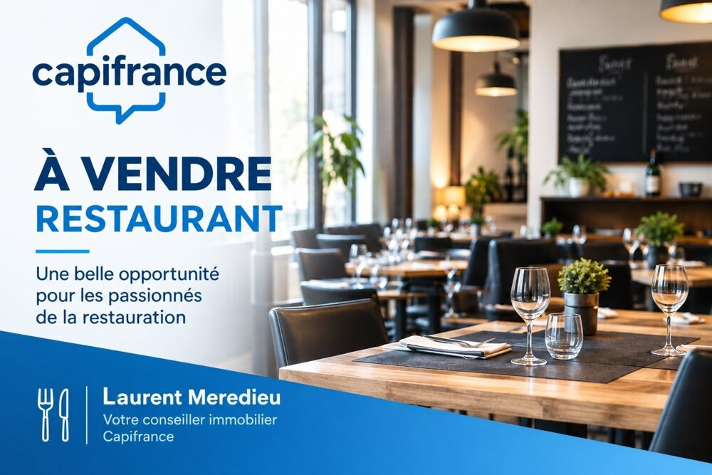   À VENDRE Fonds de commerce– RESTAURANT SUR LE BASSIN D'ARCACHON 