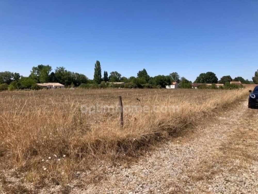 Vente Terrain Terrain à vendre de 4 992,00 m² SAINT LOUP (17) Saint loup