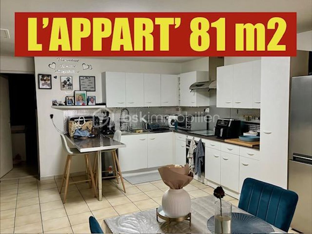 CET APPARTEMENT 81 M2, EST UNE TRèS BONNE AFFAIRE !