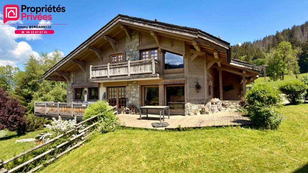 MEGÈVE - SECTEUR LA PRINCESSE - CHALET INDIVIDUEL DE STANDING