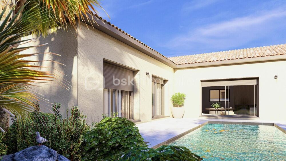 Vente Terrain ** MARGON - TERRAIN A BÂTIR 926M2 AVEC PERMIS + PISCINE ** Margon