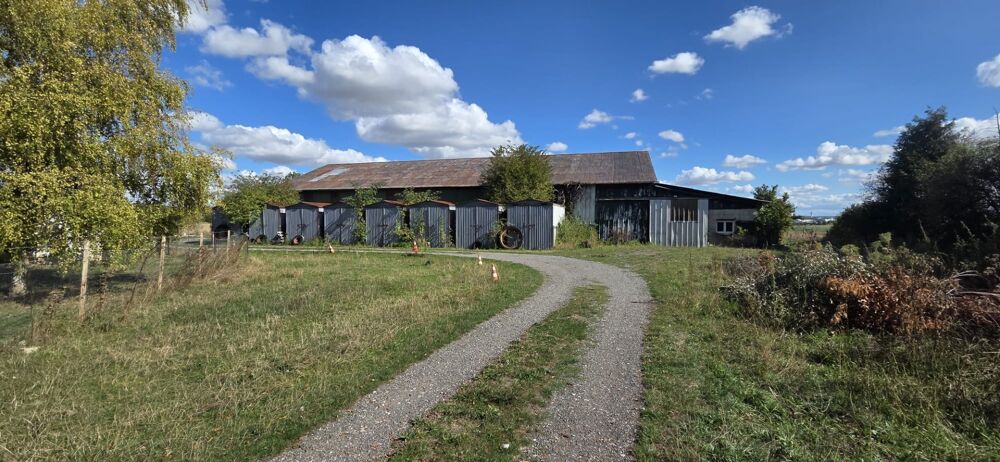 Vente Remise/Grange ENSEMBLE IMMOBILIER À FORT POTENTIEL – HANGAR AGRICOLE, STOCKAGE, BOXES À CHEVAUX ET MAISON – ENVIRON 5 000 m² DE TERRAIN Amiens
