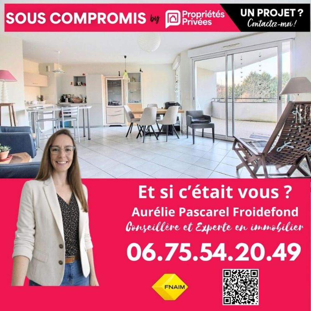 Vente Appartement sous offre // BRIVE Secteur Hopital Apt T3 de 64m² rénové + TERRASSE de 22m², GARAGE et parking dans Résidence récente avec PISC Brive la gaillarde