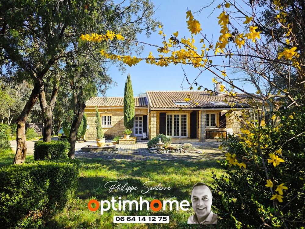 Villa plain-pied 5 pièces avec grand jardin à Saint Siffret