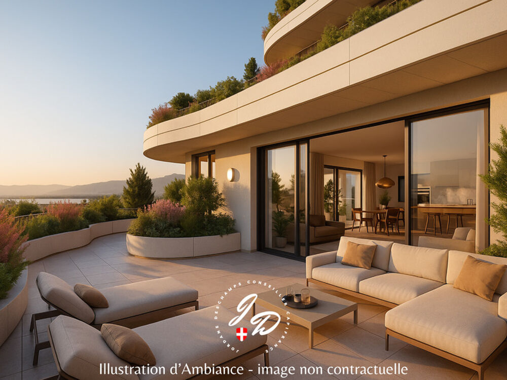 Aix-les-Bains  T3 daltitude Caractère+ : 74 m² & balcon panoramique ?