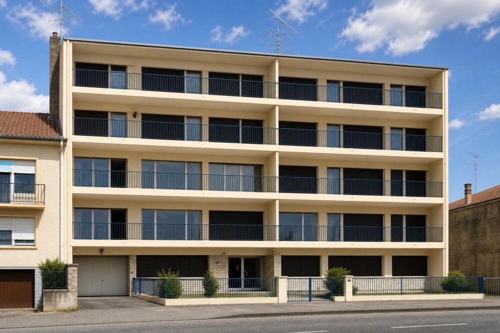 Appartement de 88,67 m² avec balcons, cave et parking - Metz