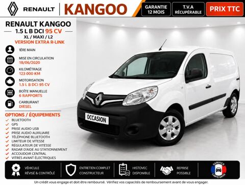 Renault Kangoo Express 1&deg; Main / 1.5L B DCI 95cv Pack EXTRA R-LINK GRAND VOMUME L2 2020 occasion Abbecourt 60430