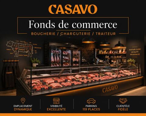 Sud Bordeaux - Fonds de commerce Boucherie / Charcuterie / Traiteur 170000 33130 Begles