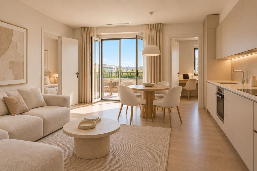 Vente Appartement BEL APPARTEMENT 2 PIECES VOIR 3 PIECES AVEC BUREAU ET BALCON + PARKING Torcy