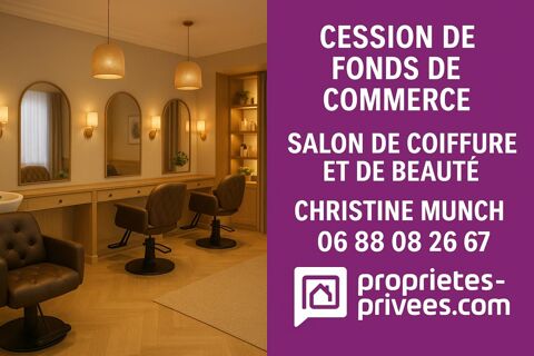 PONTOISE -  SALON DE COIFFURE ET DE BEAUTE - EMPLACEMENT N&deg;1 195000 95300 Pontoise