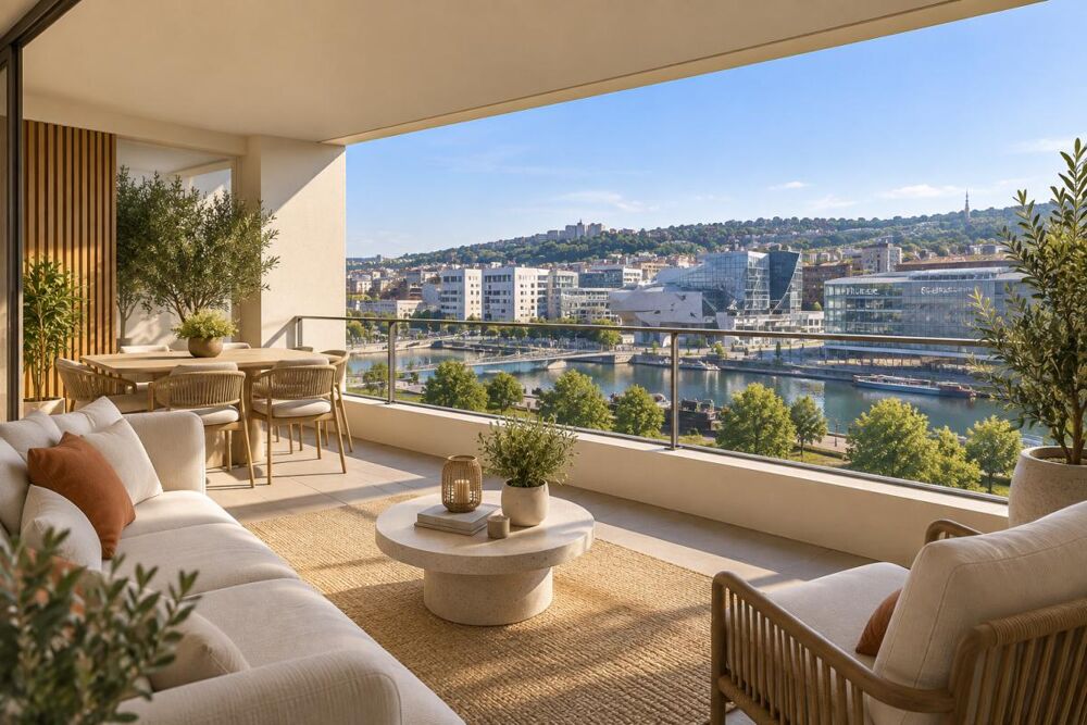 Vente Appartement T2 LYON 2 ARRONDISSEMENT 43m² - TERRASSE - GRAND SÉJOUR/CUISINE Lyon 2