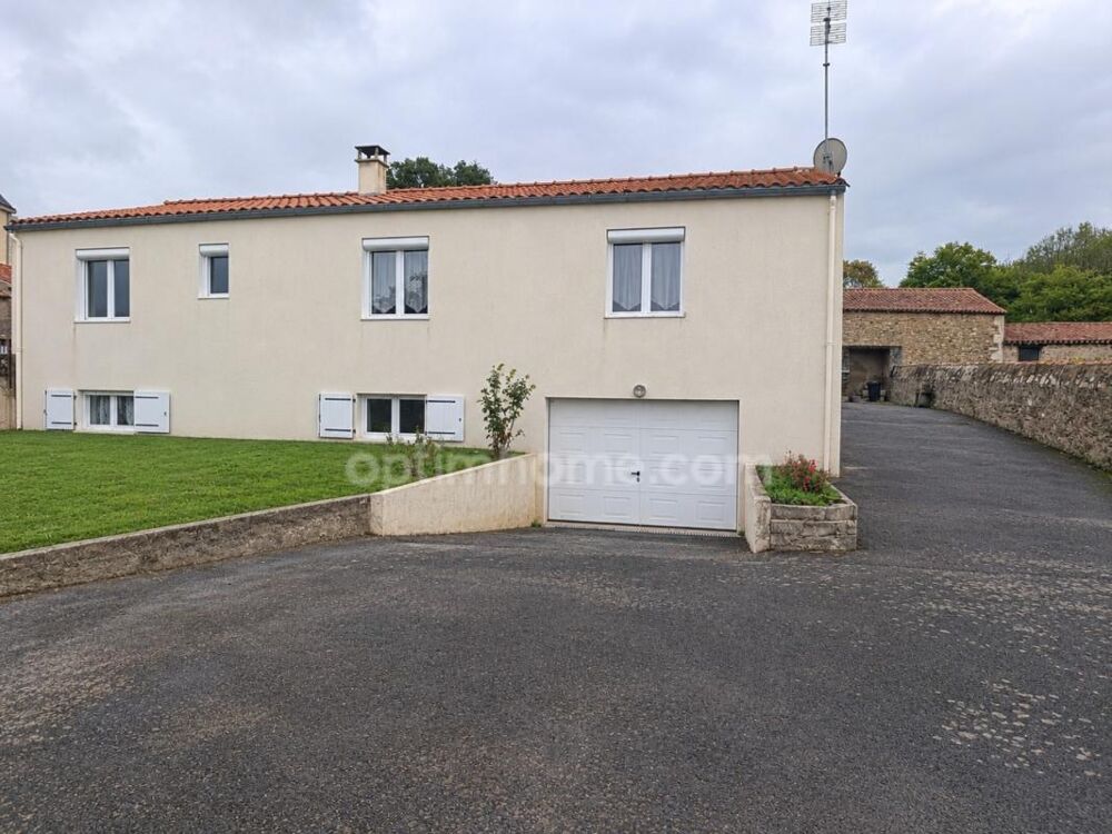 Vente Maison MAISON DE PLAIN-PIED – 3 CHAMBRES – SOUS-SOL DE 100 m² – TERRAIN DE 1 200 m² SANS VIS-À-VIS ! Mouilleron en pareds