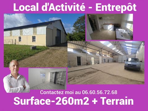Secteur EST DREUX 28 - Local d'activité  260 m² + Parcelle terrain 1550 28100 Dreux