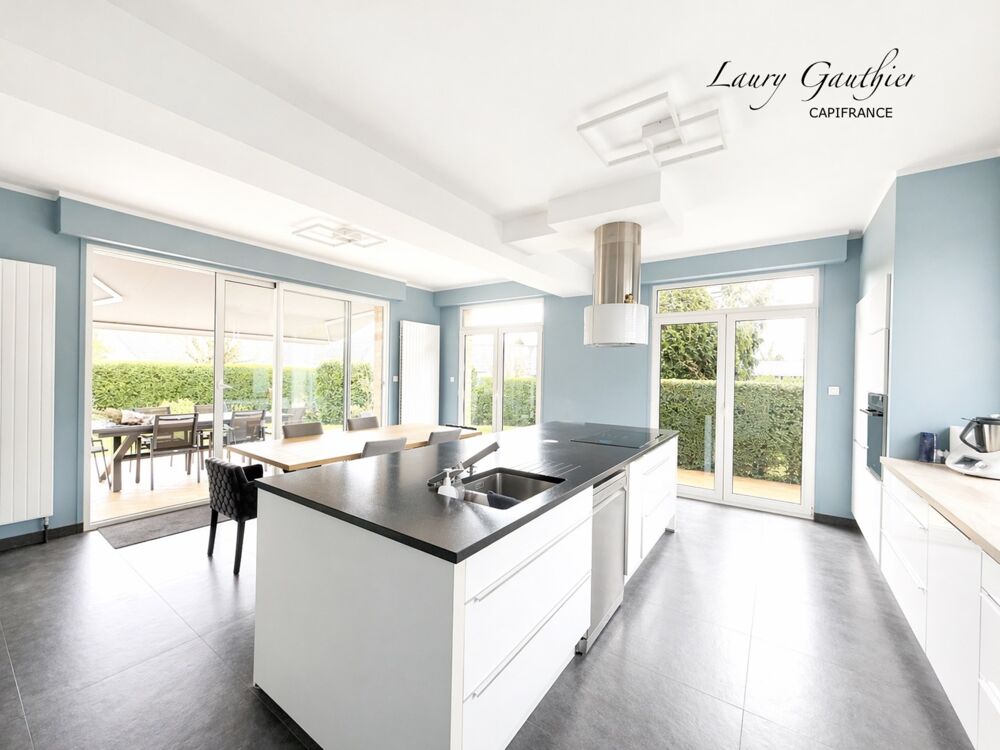 Superbe villa individuelle 208 m²  7 pièces - Sous-sol complet  Terrain 1400 m²  La Chapelle-dArmentières