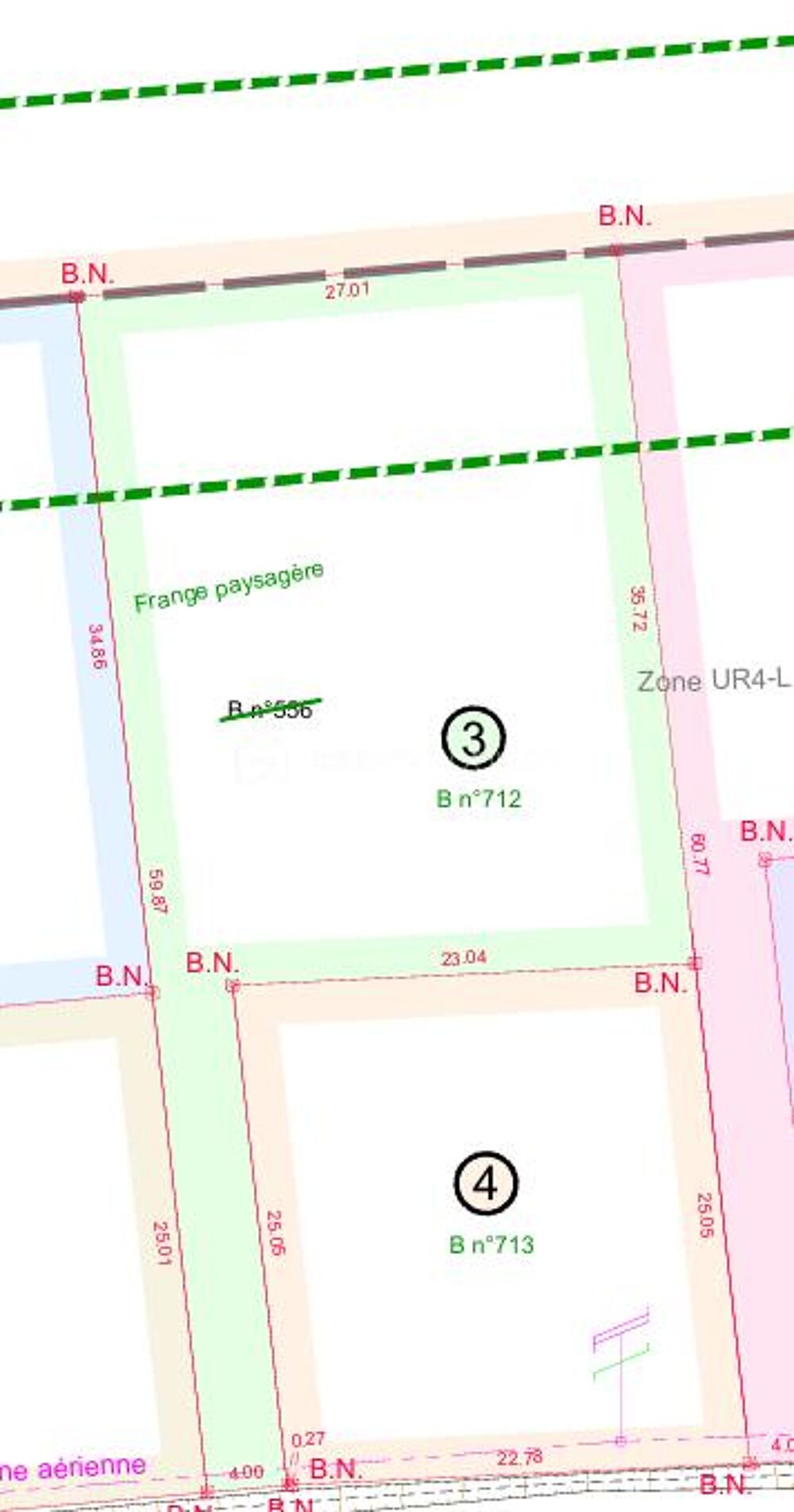Vente Terrain Terrain à bâtir 1 051 m² – Second rang Chanteau