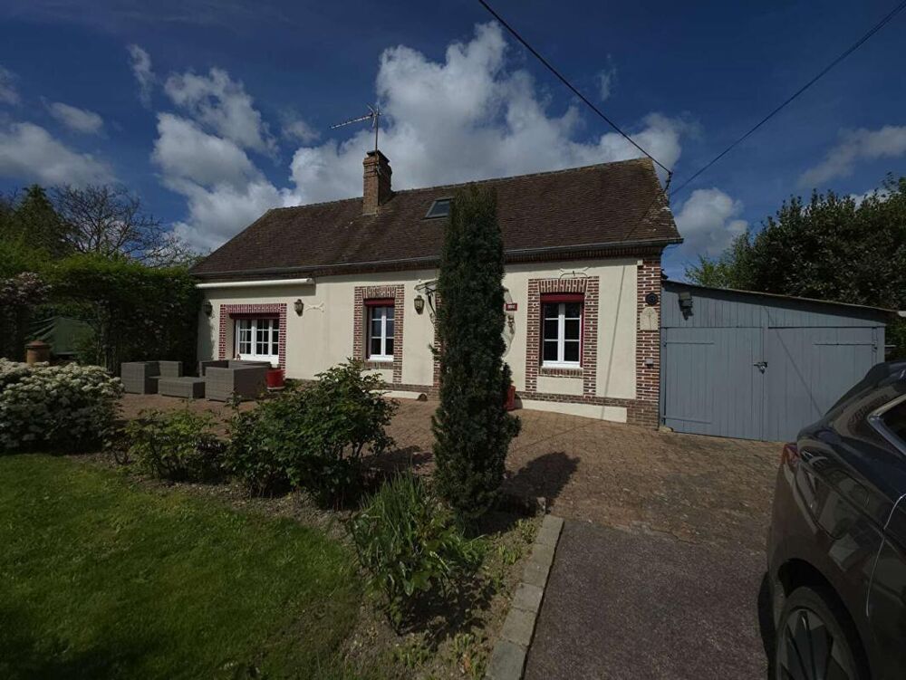 (61270 RAI ) 4 km gare maison de campagne 2 chambres, sans travaux, terrain 820 m²