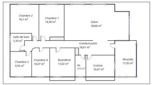  Maison à vendre 7 pièces 142 m²