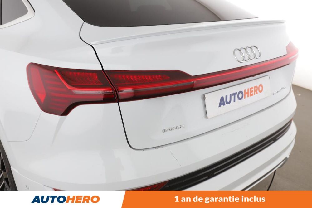 E-TRON Sportback 50 Quattro 71 kWh S line 313 ch 2020 occasion 92130 Issy-les-Moulineaux