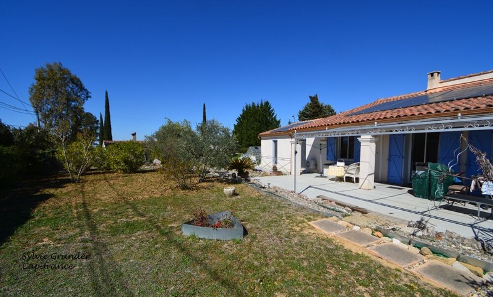 Propriété de plain-pied à vendre 5 pièces POURRIERES (83) 2725m² de terrain et SPA