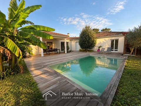   Maison contemporaine à Moulis-en-Médoc – 141 m², 4 chambres, piscine Maison - 5 pièce(s) - 141 m²