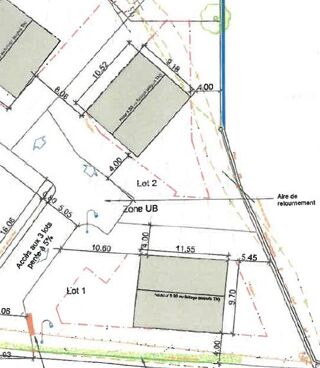  Terrain � vendre 580 m�