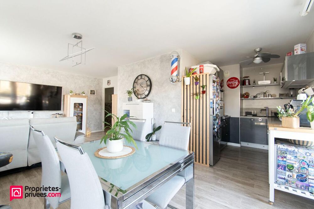 Appartement F4 84m² avec terrasse de 76m², 2 balcons + 2 parkings