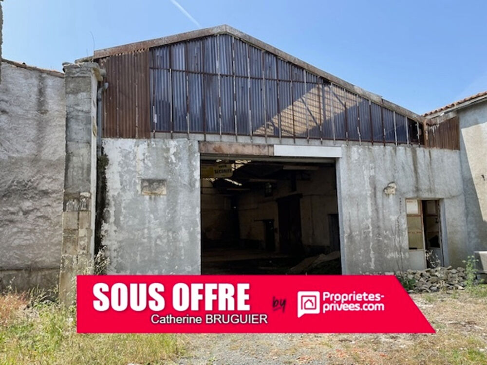 Ensemble immobilier plein centre à rénover Saint Sauveur D Aunis 409 m2