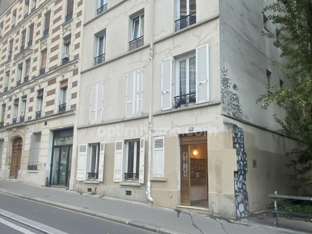 Vente Appartement Belleville : 2 pièces de 22 m² à rénover Paris 20