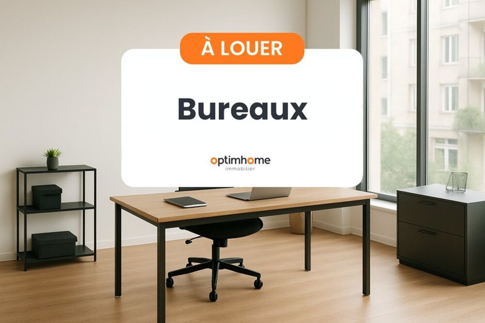   GUJAN MESTRAS Centre Ville - bureau 15.5m² libre à louer meublé -  toute activité possible 