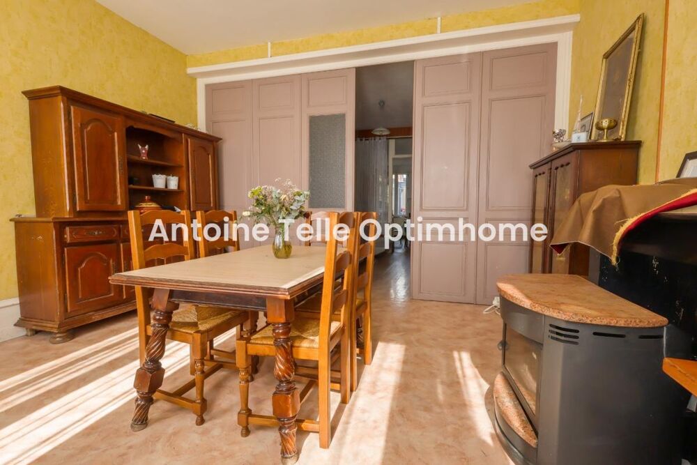 Le Cateau - Grande maison familiale 190 m²  Jardin clos  5 chambres possibles & "+"