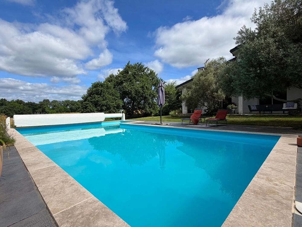 Vente Maison Magnifique maison contemporaine atypique avec piscine sécurisée et grand terrain avec vue panoramique à BROCAS (40) Brocas