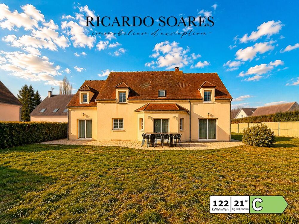 Vente Maison 60940 ANGICOURT / PROPRIÉTÉ D'EXCEPTION / GRANDS VOLUMES / 242m2 / 5 CHAMBRES / DOUBLE GARAGE / TERRAIN 1373m2 Angicourt