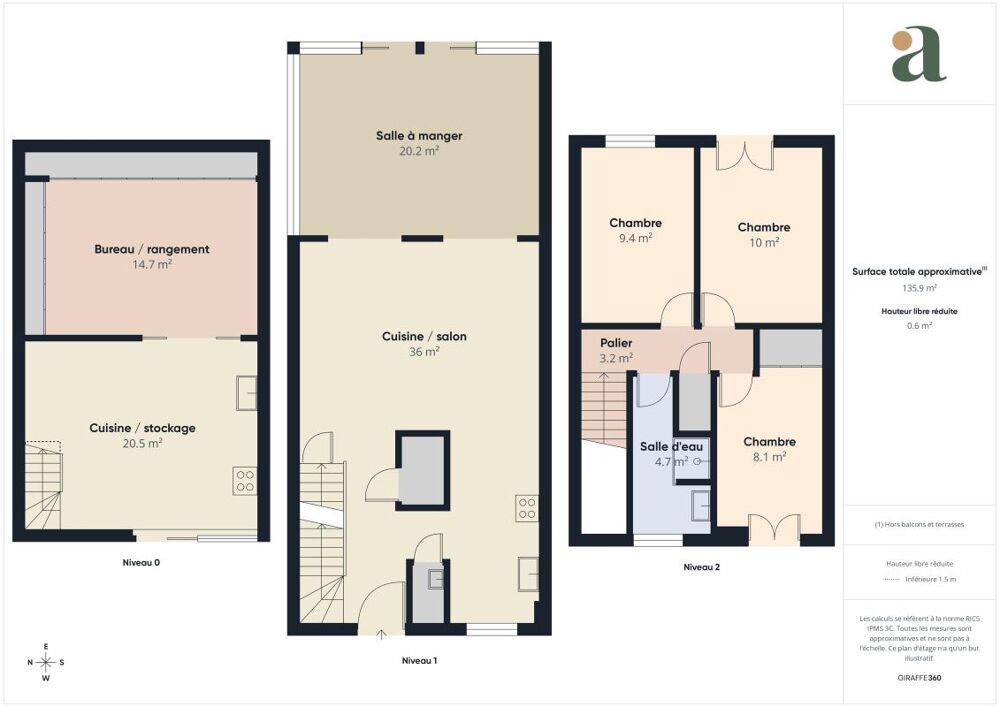 Vente Maison Maison contemporaine avec jardin et piscine aux Coteaux d'Argenteuil – DPE B, un bien rare sur le secteur Argenteuil