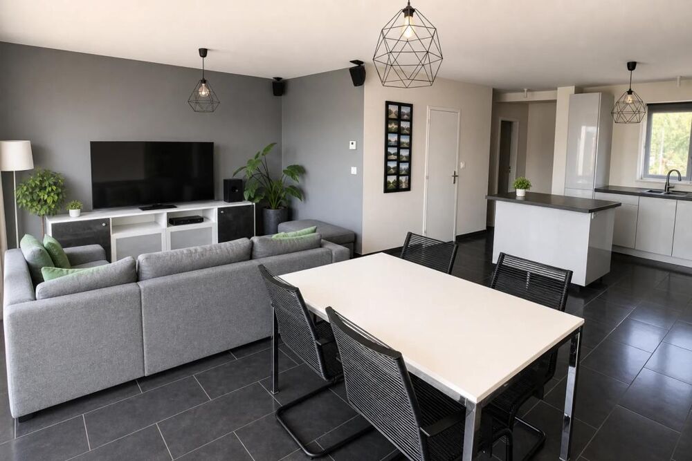 Maison récente avec 3 chambres et jardin
