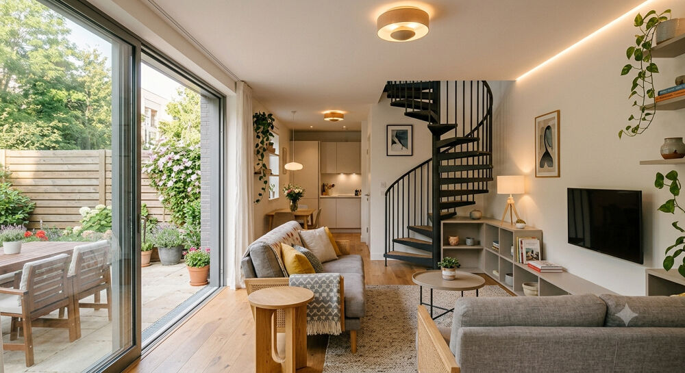 Vente Appartement - RARE T4 en DUPLEX avec JARDIN PRIVATIF, BALCON, PARKING, PROCHE MÉTRO 13  - Clichy