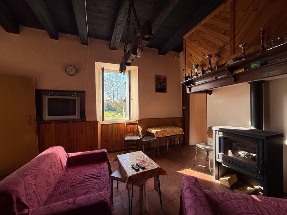Vente Maison Dpt Hautes Pyrénées (65), à vendre SADOURNIN corps de ferme avec maison T6 de 125m² + grandes dépendances attenantes sur 8280 m² Sadournin