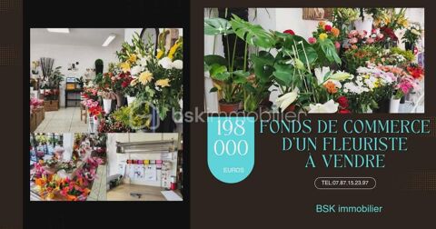 &Agrave; VENDRE – Fonds de commerce Fleuriste – 198 000 € 198000 83140 Six fours les plages