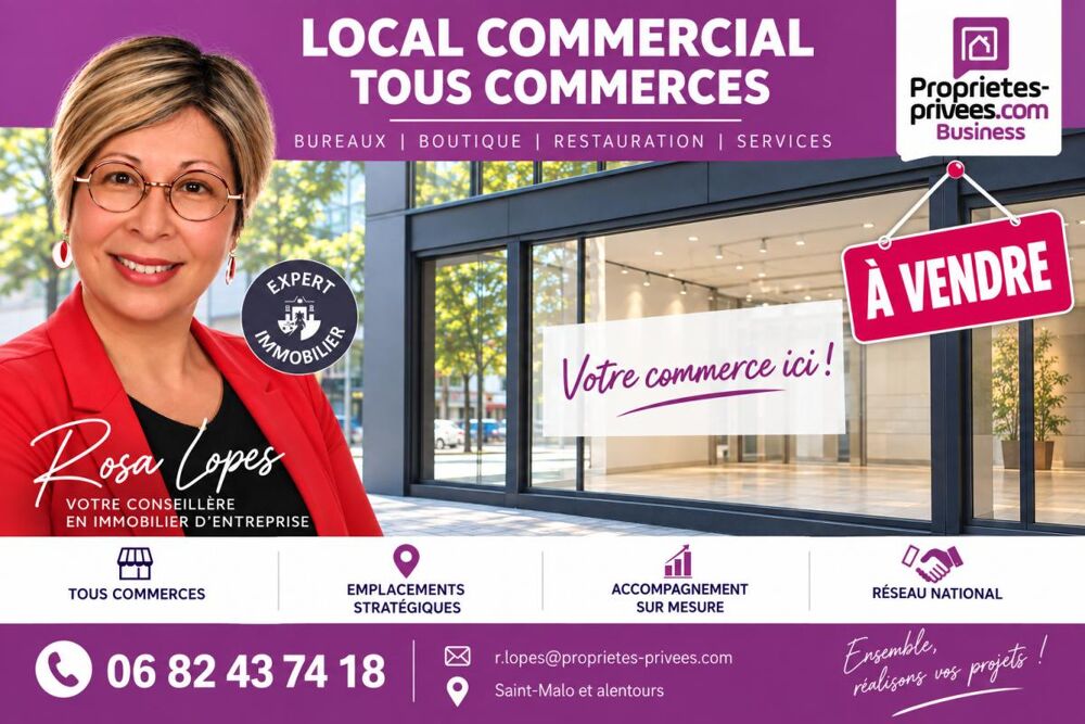   35120 DOL DE BRETAGNE - LOCAL COMMERCIAL  178 m² 