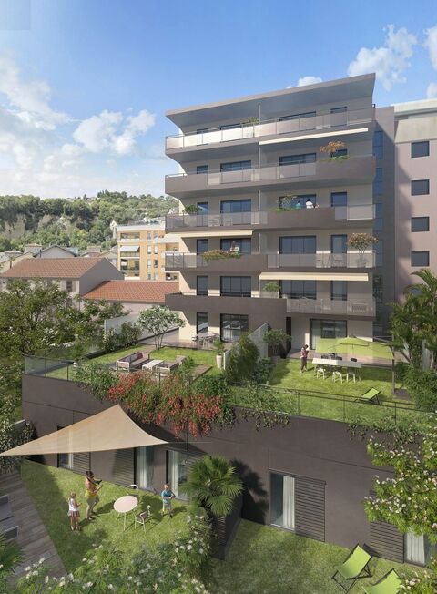   Nice, Cte d'Azur - Bel Appartement 3 Pices avec Terrasse Exposition Est 