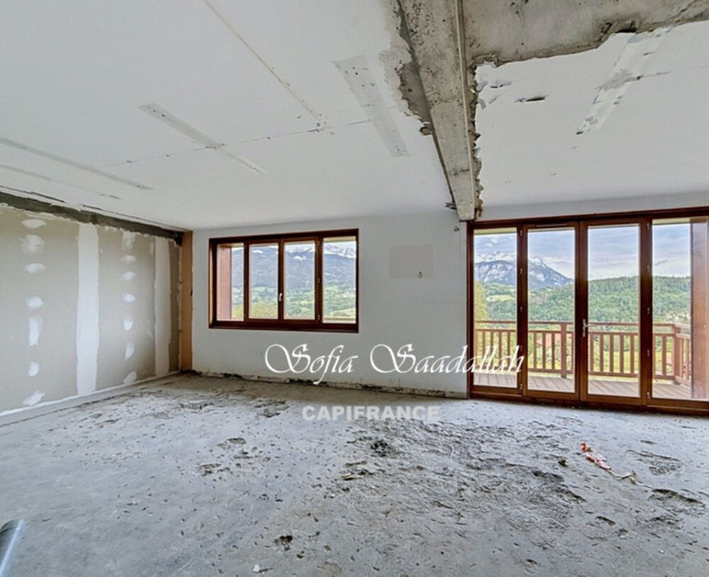 Appartement à vendre 3 pièces en plateau dans résidence entièrement rénovée  Vue Mont-Blanc