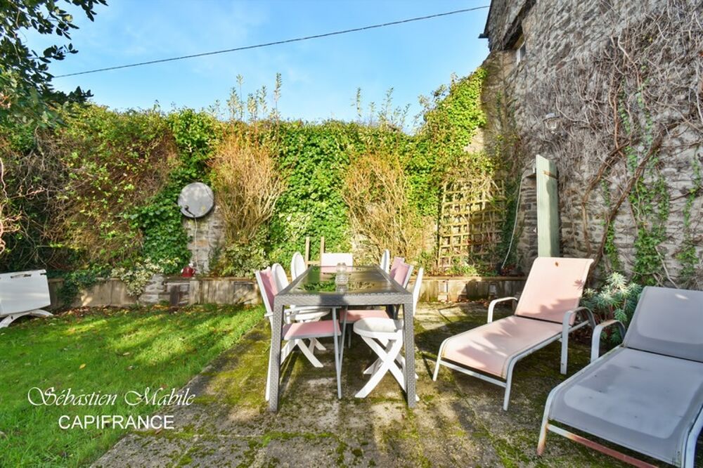 Vente Maison Maison en pierre à vendre 7 pièces à Pleine-Fougères (35) en Baie du Mont Saint Michel - terrain de 4200 M² Pleine fougeres