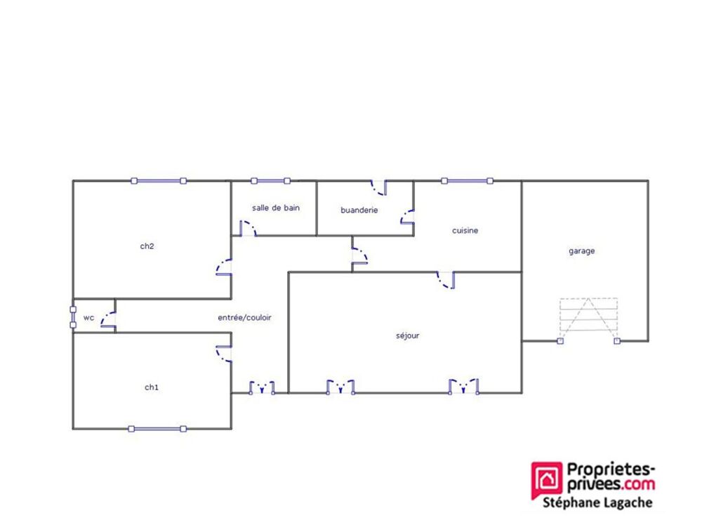 Maison individuelle Sainte Cecile 4 pièce(s) 86 m2 avec garage prox plage