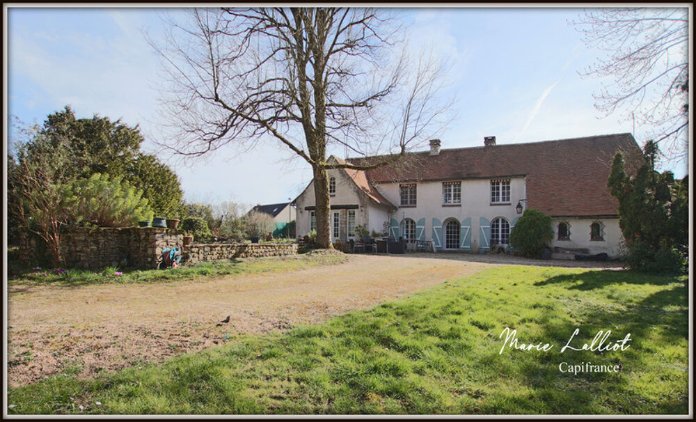 Maison à vendre 6 pièces 137m², LA NEUVILLE SUR ESSONNE (45), Vallée de l'Essonne, 4 chambres, Garage, Terrain de 6700m², Piscin