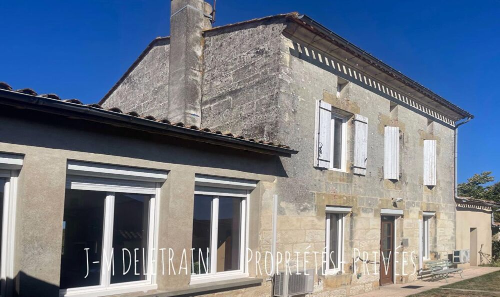 Maison en pierre 180 m² Vaste pièce de vie 70 m² et préau attenant, potentiel atelier/bureau ? Saint-Antoine-de-Breuilh