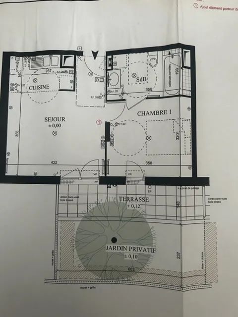  Appartement � louer 2 pi�ces 39 m�