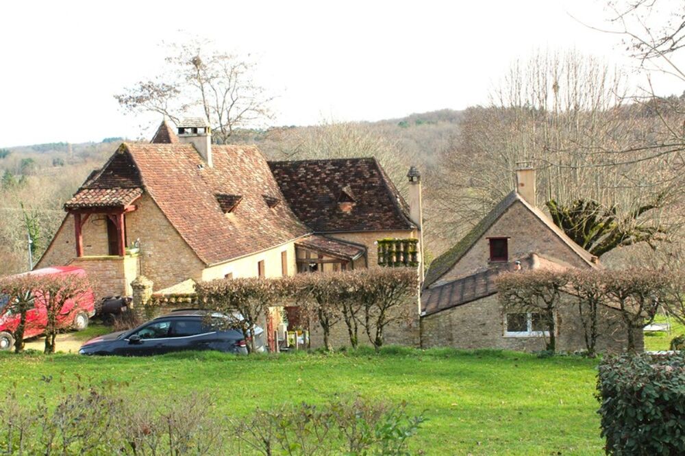 Vente Proprit/Chteau Ensemble Prigourdin en pierre, maison principale avec chambres d'htes, gite indpendant, piscine, dpendances, terrain de 2863 Sainte alvere