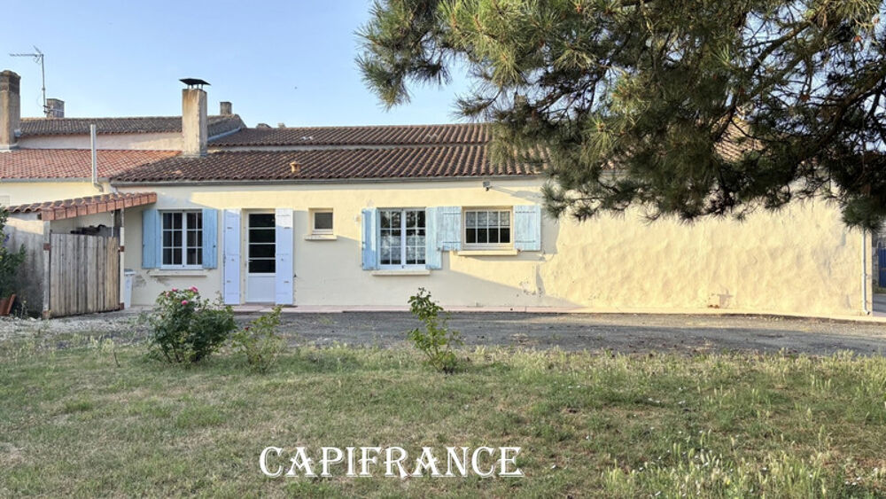 Maison charentaise en pierre à rénover - 9 pièces - 190 m² habitables - 5 chambres - Dépendances & Grenier Réhabilitable - MORAG