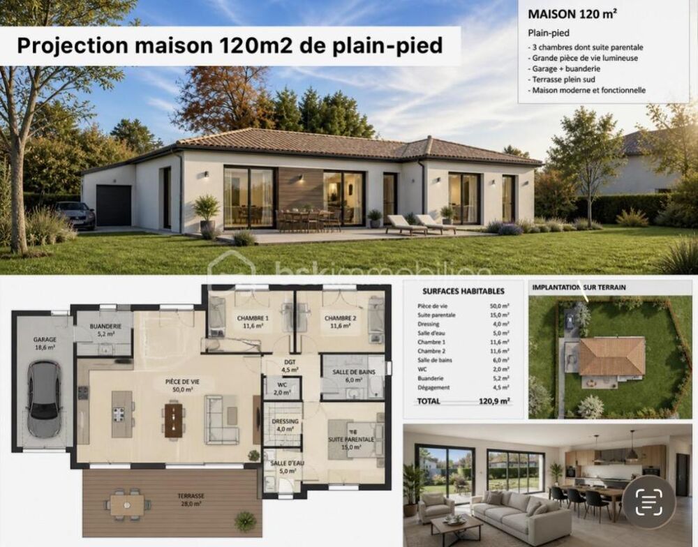 Vente Terrain DERNIÈRE OPPORTUNITÉ – TERRAIN VIABILISÉ PRÊT À CONSTRUIRE Montmerle sur saone