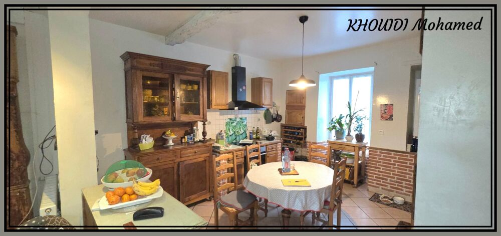 ? Charmante maison mitoyenne à Villeneuve-sur-Lot  105 m² de confort !