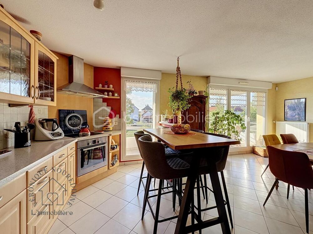 Vente Appartement Appartement spacieux et lumineux, 3 chambres à Monswiller Monswiller